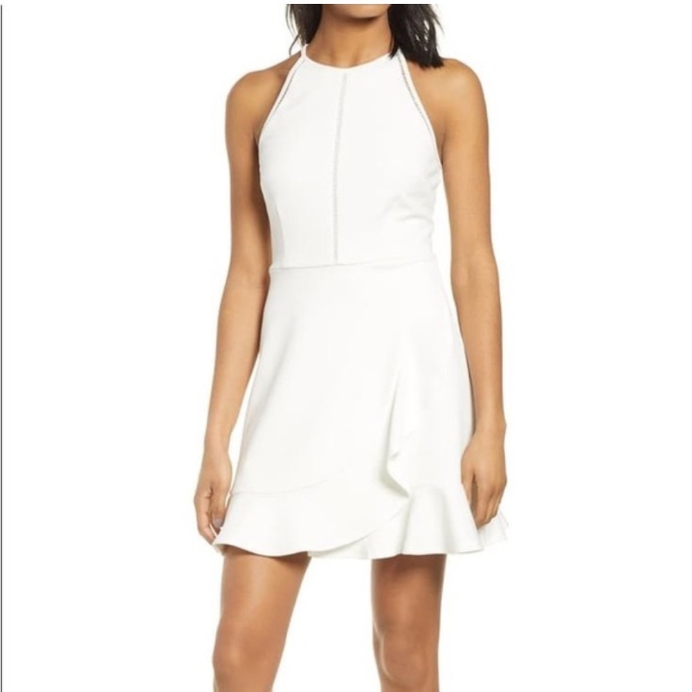 NWT Speechless Elegant White Sleeveless Dress size S
